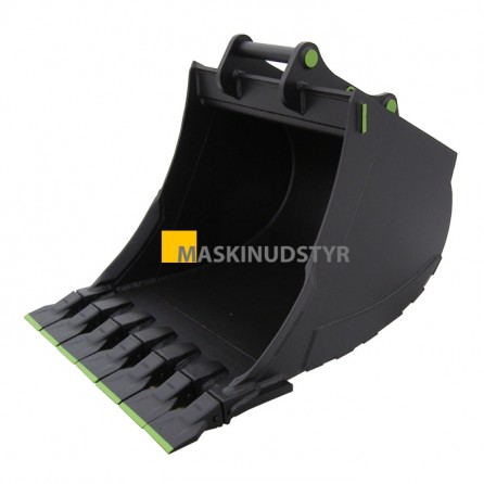 1200mm Graveskovl Type 5 med hurtigskift og med tænder passer til maskiner mellem 18 og 24 tons