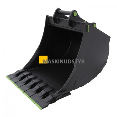 1200mm Graveskovl med hurtigskift og tænder passer til maskiner mellem 12 og 16 tons