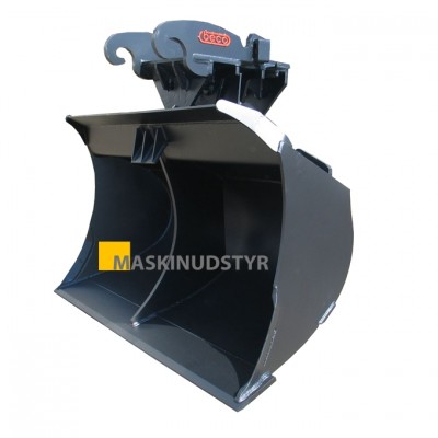 2200mm 1000 Liter Kipbar rabatskovl/planerskovl Model V70 passer til maskiner mellem 17 og 24 tons